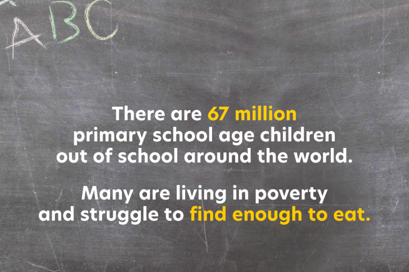 67 million primary school age children out of school
