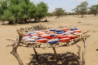 Food ready to be served, Lopwarin School, Turkana, Kenya