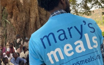 Mary's Meals volunteer