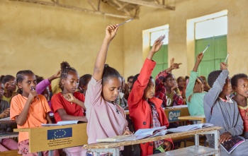 children in school in Ethiopia