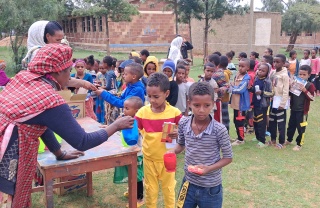 School feeding in Ethiopia