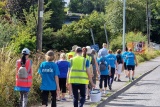 Group of Mary's Meals supporters on an outdoor fundraising walk