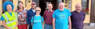 group of Mary's Meals supporters posing for a photo