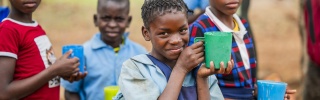 Delivering daily school meals to the children we serve