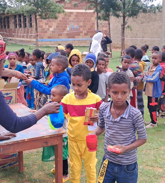 School feeding in Ethiopia