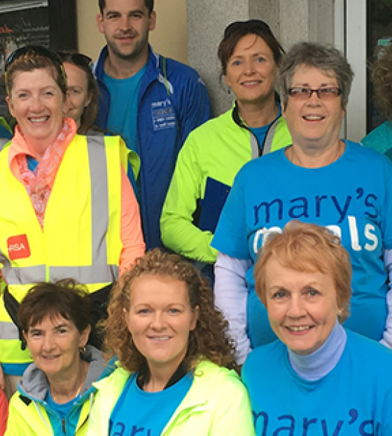 Supporters, volunteers and members of Mary's Meals Ireland.