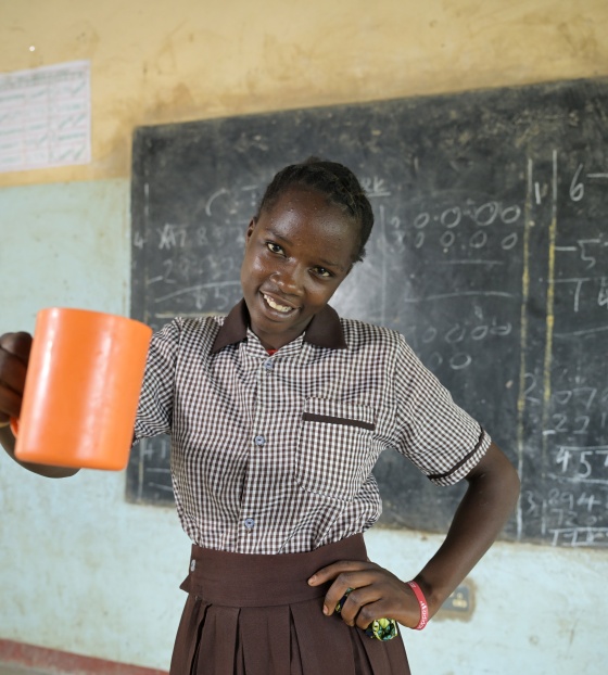 Encouraging children to attend school in Zambia