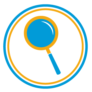 magnifying glass graphic