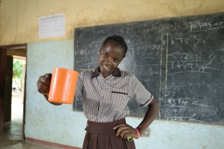 encouraging children to attend school in Zambia